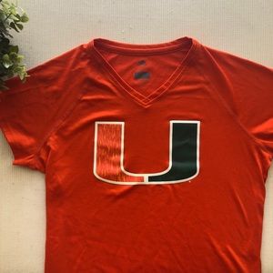 University of Miami adidas Shirt